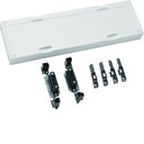 univers N Blok dla szyn zbiorczych poziomych 12/20/30x5/10mm 60mm 1-pol. 150x500mm UE12E0 HAGER