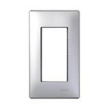 Simon Connect Ramka obudowy S500 1-modułowa 2x K45 aluminium 51010101-033 KONTAKT