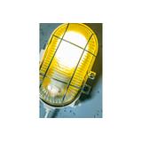 OPRAWA KANAŁOWA SANGUESA E27, METALOWA KRATKA, BIAŁA