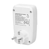 Watomierz kalkulator energii z wyświetlaczem LCD wersja Schuko OR-WAT-419(GS) ORNO