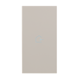 LIVING NOW 'MY HOME' - KLAWISZ Z SYMBOLEM  POWRÓT  - 2 MODUŁY - PIASKOWY BEŻ, Bticino