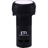 ECF-01-W - Przycisk kompaktowy z guzikiem krytym, 1NC, Biały