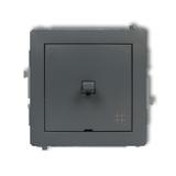 DECO Mechanizm łącznika krzyżowego w stylu amerykańskim grafitowy mat