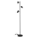 EVALO FL 3xGU10 B-SR Lampa podłogowa EVALO FL 3xGU10 B-SR GU10 kolor czarny KANLUX