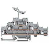 Złączka szynowa 3‑pietrowa 2,5mm2 L / L / L szara 280‑550 WAGO
