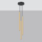 Sollux Lampa Wisząca PASTELO 3P złoty połysk SL.1197