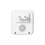 Bezprzewodowy dzwonek do drzwi sieciowy 230V przycisk SOS Wifi Tuya biały ORNO