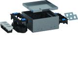 tehalit.VE-EE Zestaw puszka podło-montazowa IP30 5kN Q06 205x205 15mm stal UDKQ06E15 HAGER