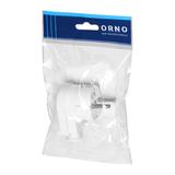 Wtyczka kątowa Uni-Schuko 16A, 230V, biała