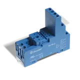 Gniazdo do przekaźników serii 55.32; 55.34; zaciski sprężynowe; czarne, 94.94.30 SPA