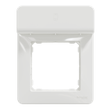 Sedna Design, Ramka 1-krotna z półką na telefon, biała