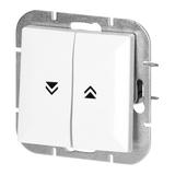 Łącznik roletowy podtynkowy Pearl, 10A, 250V, WP-10P, biały