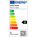 ŻARÓWKA LED KULKA E-27 230V 1W COG NW CLEAR SPECTRUM