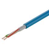 SAIH-PB-PA-2X1.0-PVC-BL Kabel teleinformatyczny (miedziany) /100szt./ WEIDMULLER