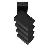 KUBAR SP 4, oprawa ścienno-sufitowa, GU10 max. 4x35W, IP20, czarna