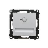 Simon 55 Oprawa oświetleniowa LED 230V z czujnikiem ruchu (1,2 W) Barwa neutralna 4200K Aluminium mat TOSC4K.01/143 KONTAKT