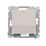 Simon 54 Łącznik dwubiegunowy 16A z. śrub. biały