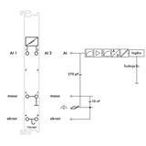 moduł 2AI 0-10V DC wejścia niesymetryczne