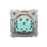 Simon Basic Gniazdo wtyczkowe z uziemieniem bryzgoszczelne IP44 16A 250V zaciski śrubowe beż BMGZ1B.01/12 KONTAKT