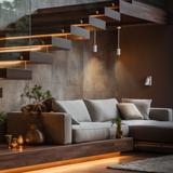 VARIOSA GU10 BAZA 230V IP20 55X100X450MM BIAŁY OKRĄGŁA