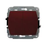 TREND Mechanizm łącznika świecznikowego podświetlanego brązowy