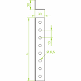 KTC30H30/2 Kątownik 2,0 mm