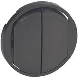 CELIANE - KLAWISZ PODWÓJNY GRAFIT, Legrand