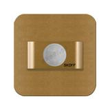 Oprawa Salsa PIR 120 Motion Sensor | 230 V AC | 0,6 W | IP 20 |PIR 120o | Wykończenie: mosiądz mat |