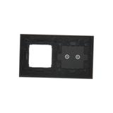 Simon 54 Touch Panel dotykowy S54 Touch 2 moduły 2 pola dotykowe poziome + 1 otwór na osprzęt S54 księżycowa lawa DSTR220/74 KONTAKT