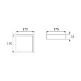 MARTIN LED D 12W 4000K
