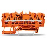 TOPJOBS złączka 4-przewodowa 2,5 mm2 pomarańczowa