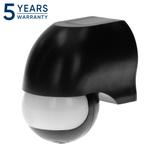 Czujnik ruchu 180st. regulacja pionowa i pozioma IP44 1200W czarny OR-CR-204/B ORNO