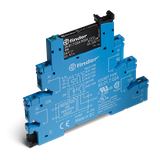 Przekaźnik interfejsowy serii 38: 1Z 2A 110…125V AC/DC 38.81.0.125.8240 /10szt./ FINDER