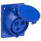 GNIAZDO TABLICOWE SKOŚNE TWIST 32A 230V 2P+Z 80x97mm 423-6 PCE