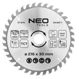 Tarcza do pilarki, widiowa, 216 x 30 mm, 36 zębów