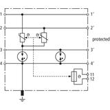DEHNvario - kombinowany ogranicznik przepięć do instalacji DSO
