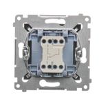 Simon 54 Łącznik schodowy bez piktogramu 10A 250V szybkozłączka antracyt DW6.01/X/48 KONTAKT