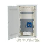 KLV-36UPM-W-SF Rozdzielnica multimedialna podtynkowa IP30 1x14 superpłaska drzwi wifi 302544 EATON