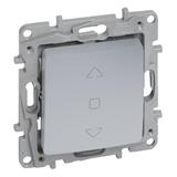 Niloe Selection - Łącznik Do Bezpośreniego Sterowania Roletami 10 Ax Aluminium 762111 LEGRAND