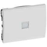 SISTENA LIFE KLAWISZ ARCTIC POJEDYNCZY Z BEZBRAWNYM OKIENKIEM PODŚWIETLENIA, Legrand