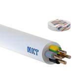 Przewód instalacyjny YDY żo 4x6mm2 biały /bębnowy/ NKT