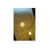 OPRAWA SUFITOWA RETO 2, 4151, AC220-240V, 50/60Hz, 1*E27, IP20, ŚREDNICA 50 cm, POJEDYNCZA, CZARNA