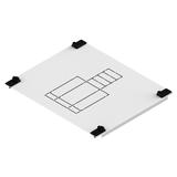 CP 1-2 E12 M 3P - Osłona 1xEB2/ED2 125,160,250A 3P i 4 mod. (250x300)