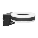 HOWLIT LED 20W oprawa ogrodowa z czujnikiem ruchu 1800lm IP65 4000K czarna AD-OP-6205BLPMR4 ORNO