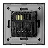 Gniazdo pojedyncze 2P+Z, USB-A + USB-C, PD, max. 20W, czarny OR-AE-13308/B ORNO