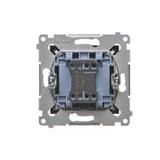 Simon 54 Przycisk „dzwonek” z podświetleniem LED 16A z. śrub. czarny