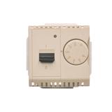 Simon Basic Regulator temperatury z czujnikiem wewnętrznym 16A 230V. Montaż gniazda na wkręty do puszki beż BMRT10W.02/12 BMRT10w.02/12 KONTAKT