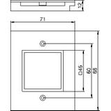 T12L/P15S, PŁYTKA MONTAŻOWA