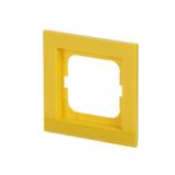 AXCENT Ramka 1-krotna  żółty