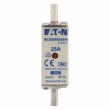 NH FUSE 25A 400V GG/GL SIZE 000 Wkładka NH000 25A 400V GL/GG podwójny wskaźnik 25NHG000B-400 EATON